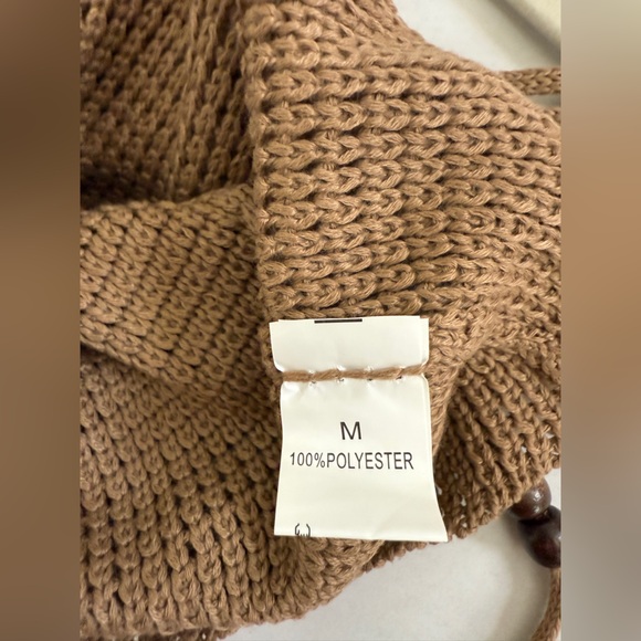 Harmony In Nature Tan Halter Dress - Picture 2 of 10